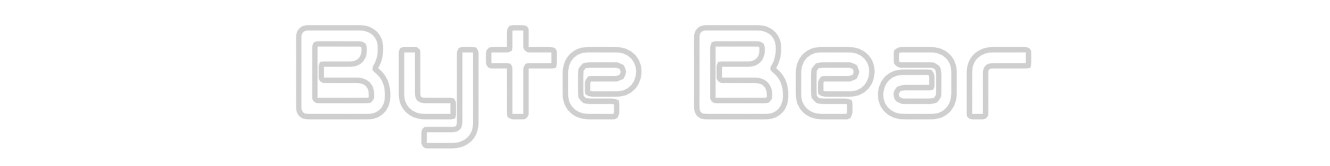 Byte Bear Logo Animation